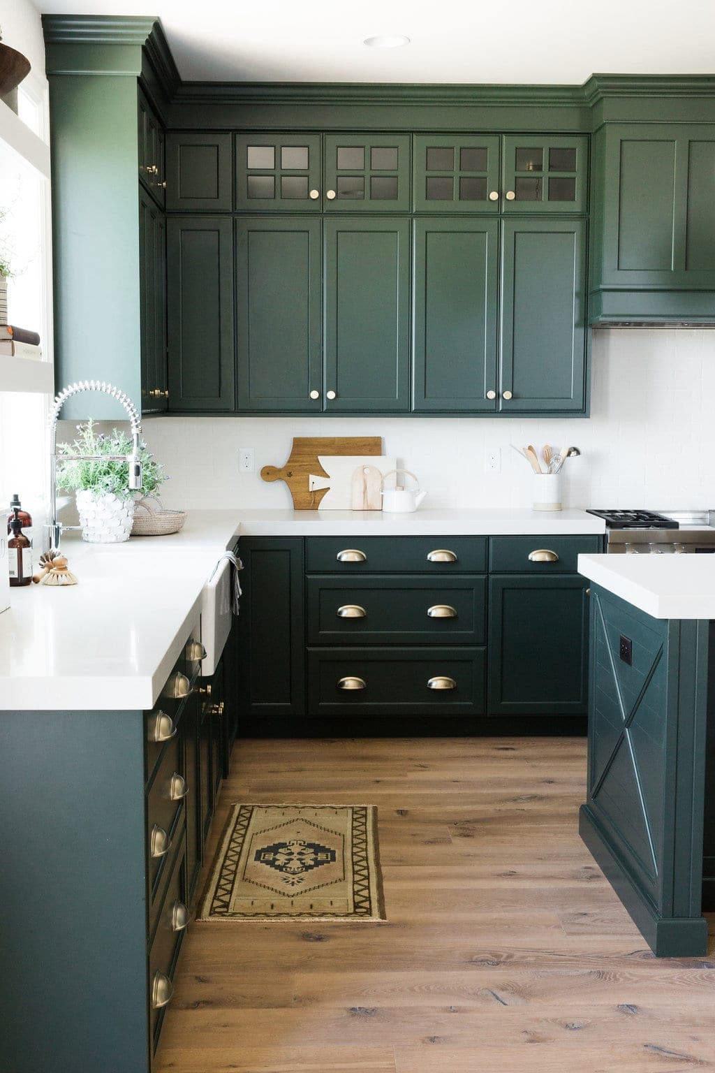 Green Kitchen Cabinet Inspiration Bless Er House